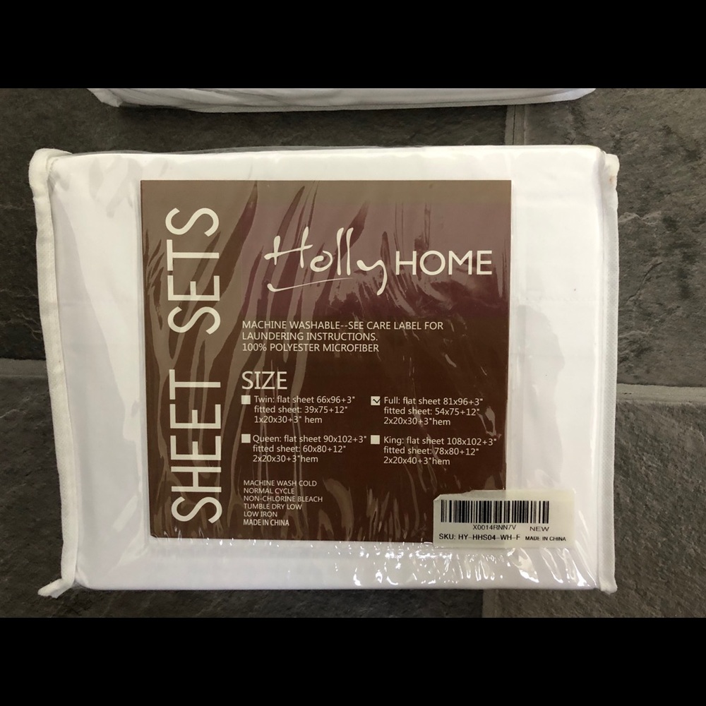 Bed sheets